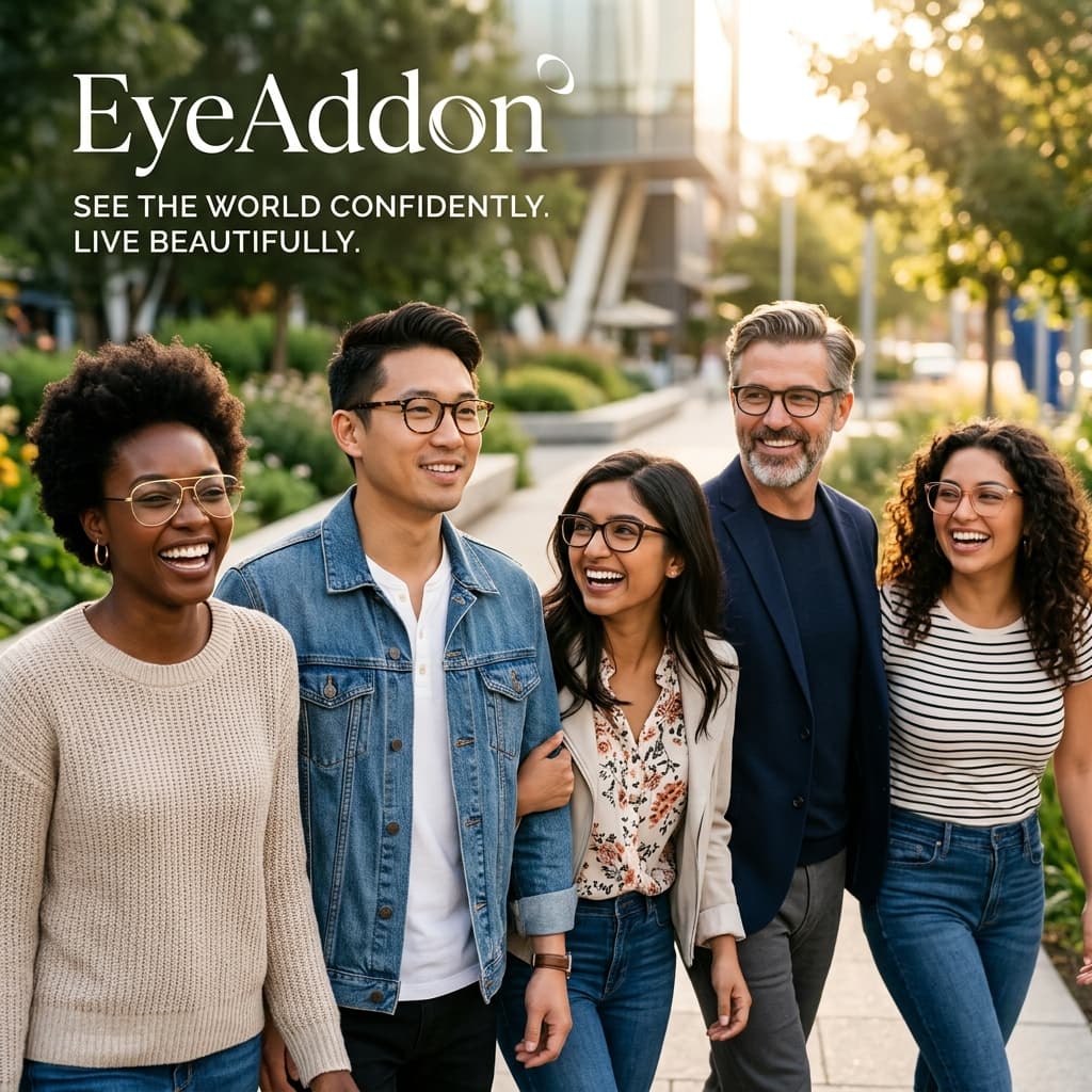EyeAddon premium eyewear collection