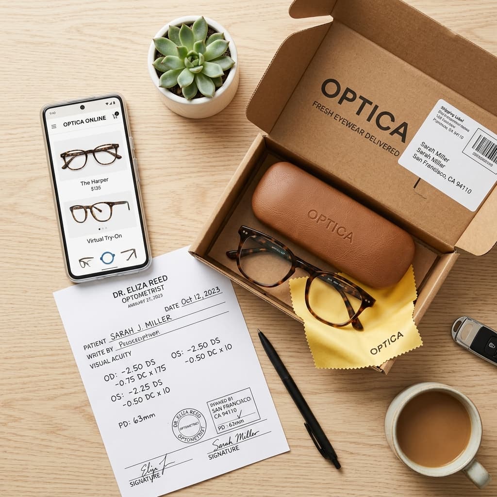 EyeAddon order process